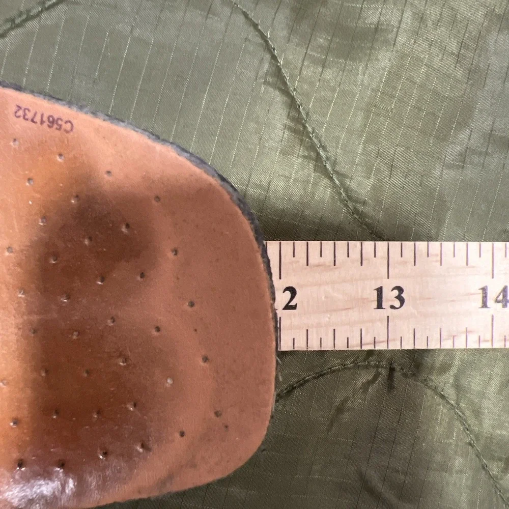 ECCO Helsinki Bike Toe Dress Shoes Mens 46 US 12 Brown Leather Comfort Oxford